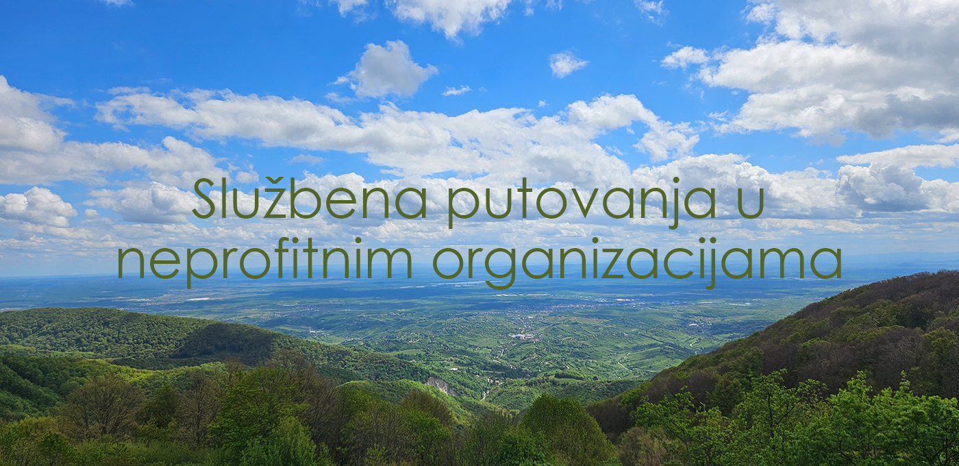Službena putovanja u neprofitnim organizacijama 1